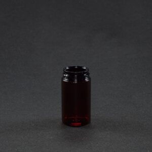 Pilloliera 100 ml ambrata PET