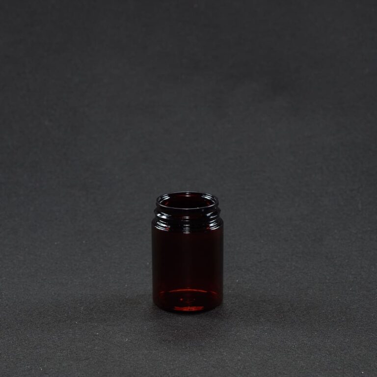 Pilloliera 75 ml ambrata PET
