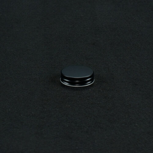 Tappo alluminio Ø 38 nero
