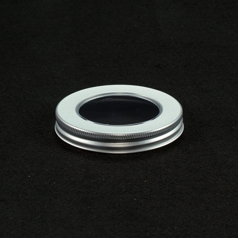 Tappo alluminio Ø 70 con finestra