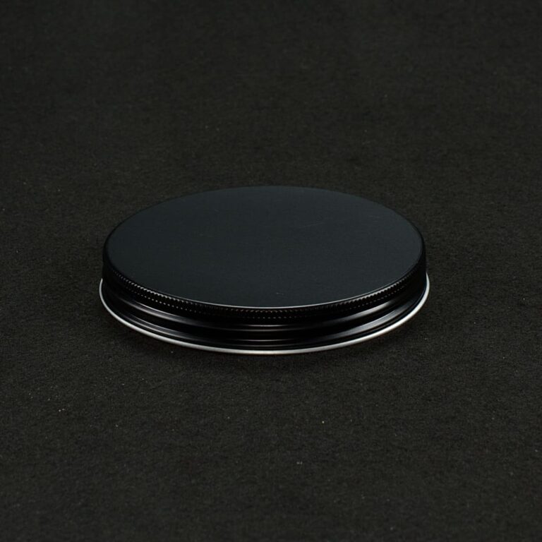 Tappo alluminio Ø 100 nero per vasi PET