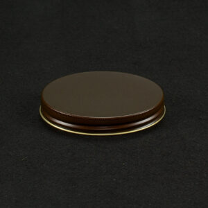 Tappo alluminio Ø 100 marrone