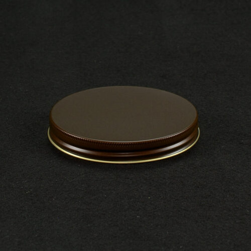 Tappo alluminio Ø 100 marrone