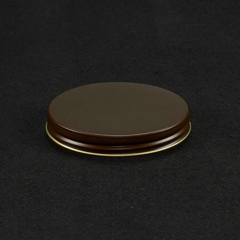 Tappo alluminio Ø 100 marrone