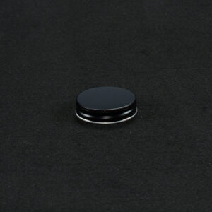 Tappo alluminio Ø 48 nero per vaso alluminio