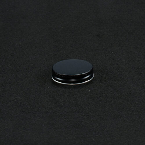 Tappo alluminio Ø 48 nero per vaso alluminio