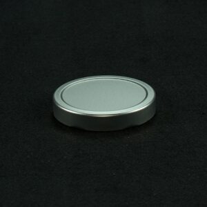 Tappo alluminio Ø 82 sterilizzabile per vaso vetro trasparente