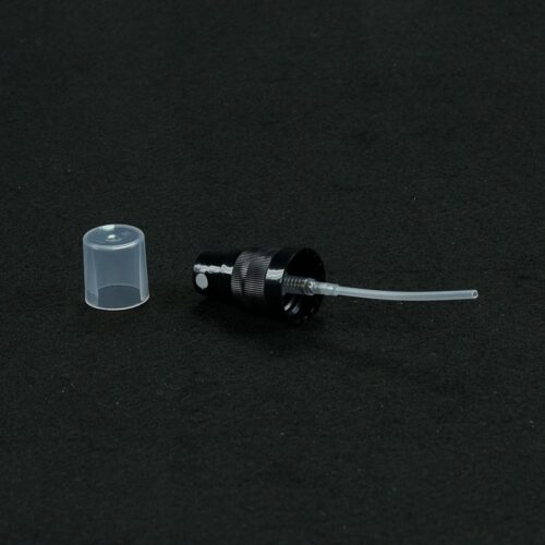 Spruzzatore per flacone vetro viola DIN18