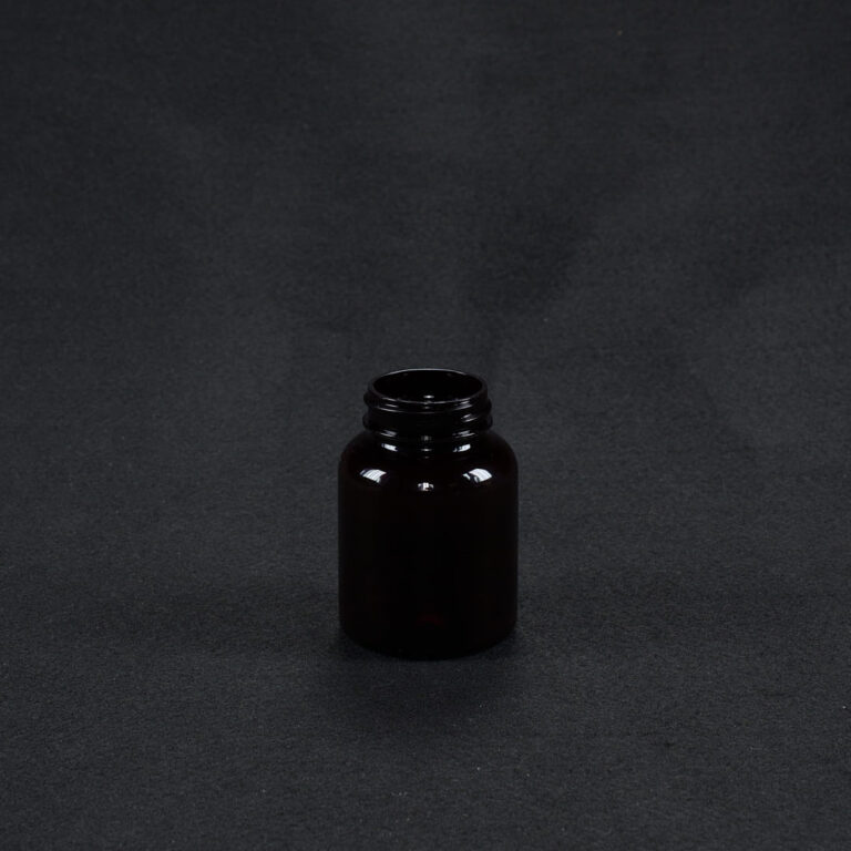 Pilloliera 100 ml ambrata PET